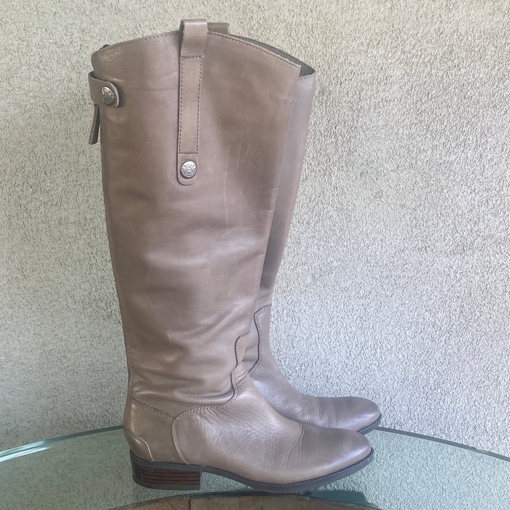 Elegant Grey “penny “ by Sam Edelman Boots